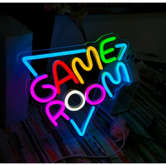 LED Neon Dekor - Game Room - 50cm 