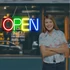Kép 2/2 - LED Neon Dekor - OPEN - 54x22cm
