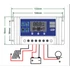 Kép 3/3 - PWM Napelem töltésvezérlő 12/24V - 20A/60A - 390W/780W 